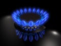 Gas burner Royalty Free Stock Photo