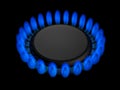 Gas burner Royalty Free Stock Photo