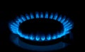Gas burners Royalty Free Stock Photo