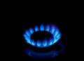Gas burners Royalty Free Stock Photo