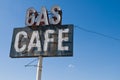 Gas Cafe Royalty Free Stock Photo