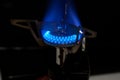 Gas camping stove Royalty Free Stock Photo