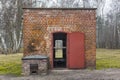 Gas chamber in KL Stutthof, Poland Royalty Free Stock Photo