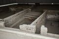 Gas chambers in a concentration camp