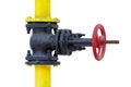 Gas check valve Royalty Free Stock Photo