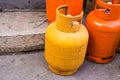 Gas Containers. Cooking Gas Cylinders.