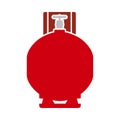 Gas Cylinder Icon Royalty Free Stock Photo
