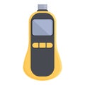 Gas detector tool icon cartoon vector. Check equipment Royalty Free Stock Photo