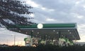 Gas and Diesel Fueling Station Royalty Free Stock Photo