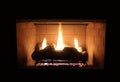 Gas Fire Royalty Free Stock Photo