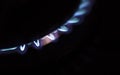 Gas fire Royalty Free Stock Photo
