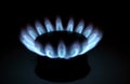 Gas flame Royalty Free Stock Photo