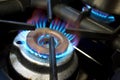 Gas hob Royalty Free Stock Photo
