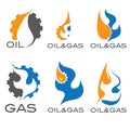 Gas industry iillustration