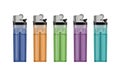 Gas lighters. Royalty Free Stock Photo