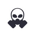 Gas mask icon Royalty Free Stock Photo