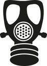 Gas mask icon Royalty Free Stock Photo