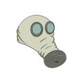 Gas mask. Illustration on a white background