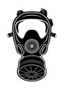 Gas Mask with One Filter