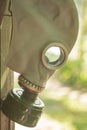 Gas mask - a piece of clothing that protects the respiratory tract.