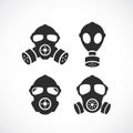 Gas mask icon Royalty Free Stock Photo