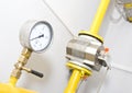 Gas meter Royalty Free Stock Photo