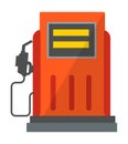 Gas oil station icon vector.