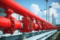 Gas Pipeline Network for Reliable Energy Distribution and Transportation Infrastructure