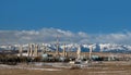 Gas plant near Canadian Rockies