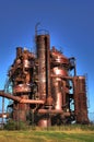 Gas plant unit Royalty Free Stock Photo