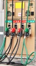 gas pumps Royalty Free Stock Photo