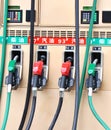 Gas pumps Royalty Free Stock Photo