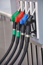 Gas pumps Royalty Free Stock Photo