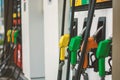 Gas pumps Royalty Free Stock Photo