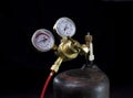 Gas regulator Royalty Free Stock Photo