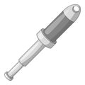 Gas shock absorber icon monochrome Royalty Free Stock Photo