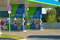 Gas station Royalty Free Stock Photo