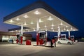 Gas Station and Convenience Store Revised Royalty Free Stock Photo