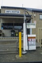 Gas station fuel pump