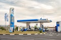 Gas station Gazprom. Belgorod. Russia