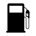 Gas station icon, nozzle isolated logo vector, pump gasoline design, oil power energy symbol Royalty Free Stock Photo