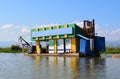 Gas station in Inle lake