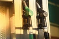 Gas station pumps Royalty Free Stock Photo