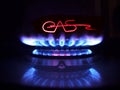 Gas torch and the heated wire-2 Royalty Free Stock Photo