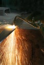 Gas welding Royalty Free Stock Photo