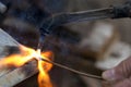 Gas Welding Royalty Free Stock Photo