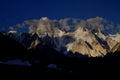 Gasherbrum IV from Gore II Royalty Free Stock Photo