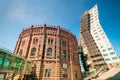 Gasholders Gasometers located in Simmering district in Vienna