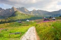 Gasienicowa Valley in Tatra Mountains, Poland