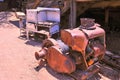 Old Gasoline Engine & Roper Stove and Range